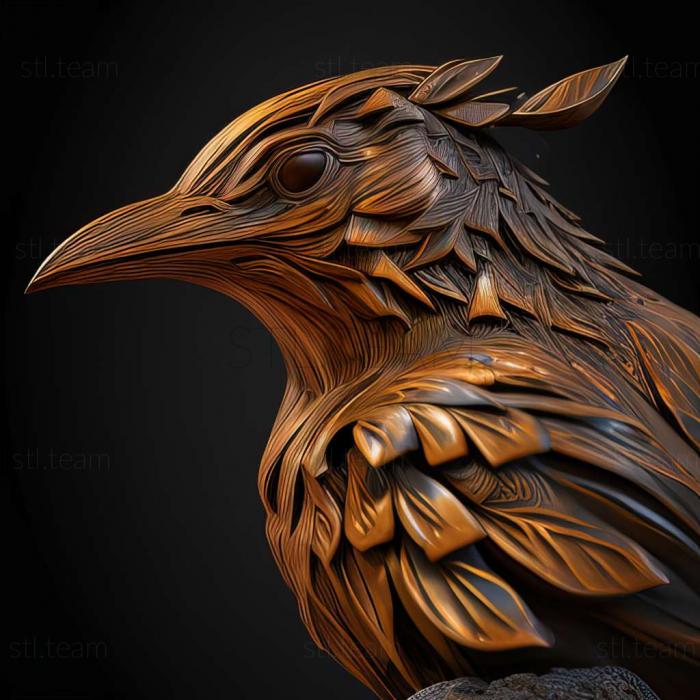 3D model Ornithothoraces (STL)